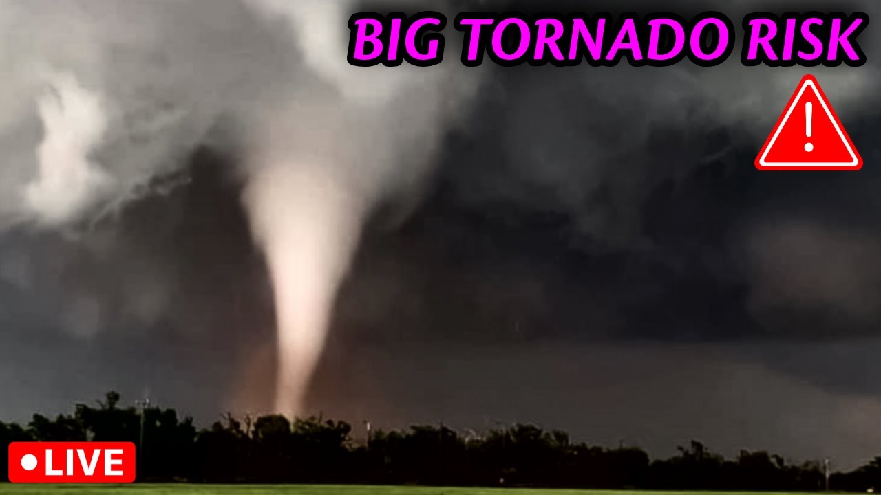🔴TORNADO RISK TARGETS THE SOUTHEAST - STORM CHASERS LIVE