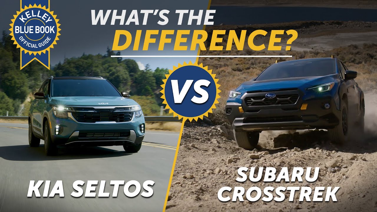 2025 Kia Seltos Vs 2025 Subaru Crosstrek | What's The Difference?