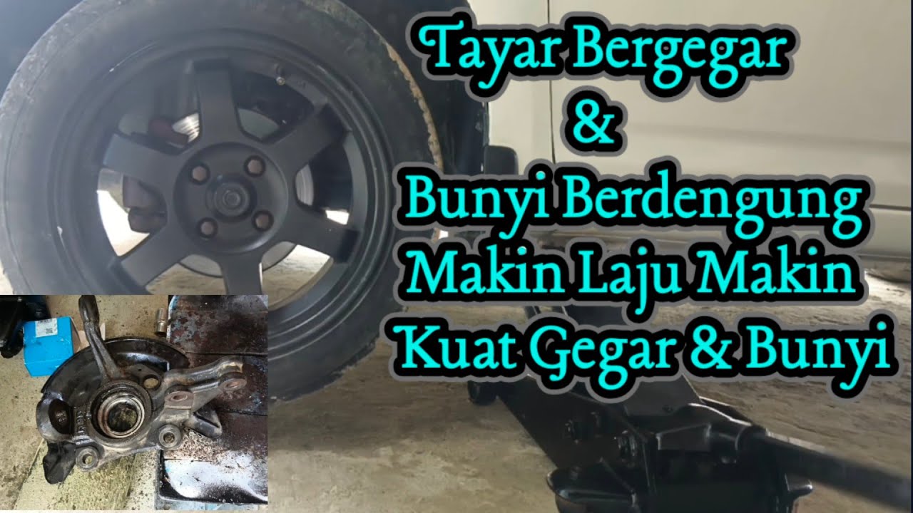 Cara Menukar Bearing Depan #myvi #alza #viva