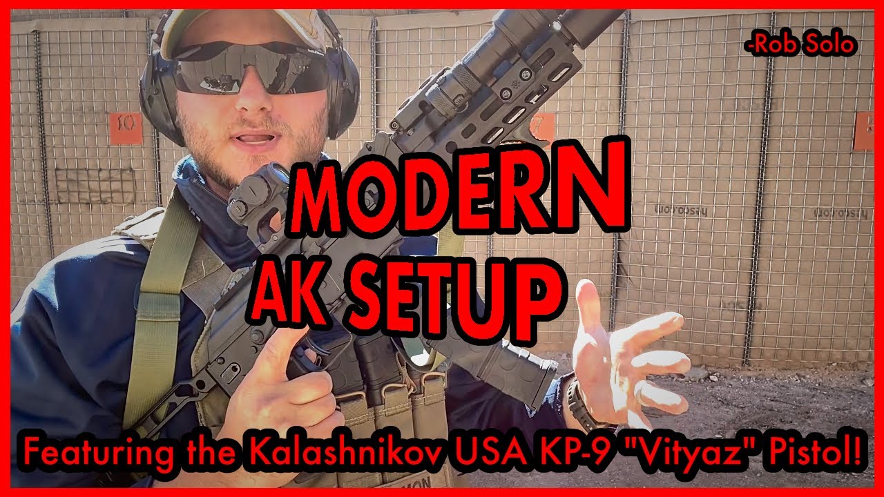 Modern AK Setup | Kalashnikov USA KUSA KP9 Vityaz | JMAC Customs | SLR Rifleworks | Primary Arms