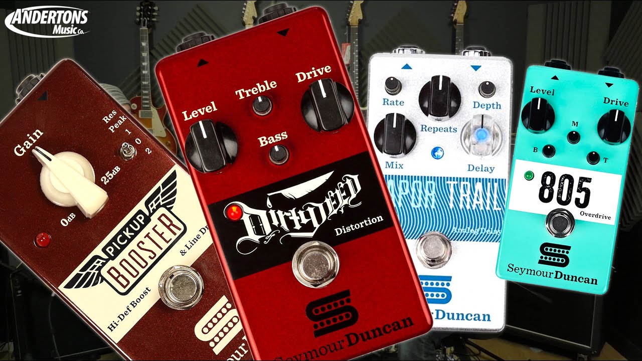 Seymour Duncan 2015 Guitar Pedal Run Through...