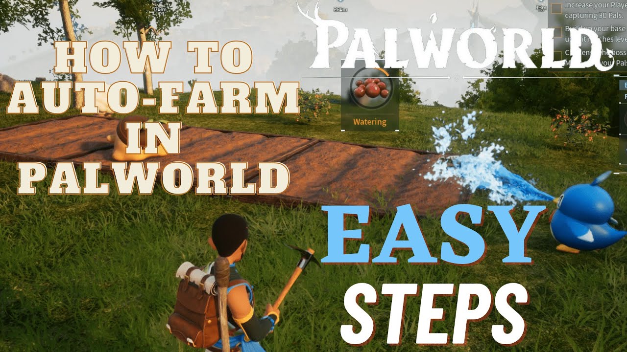How to Auto-Farm in Palworld - Steps made easy