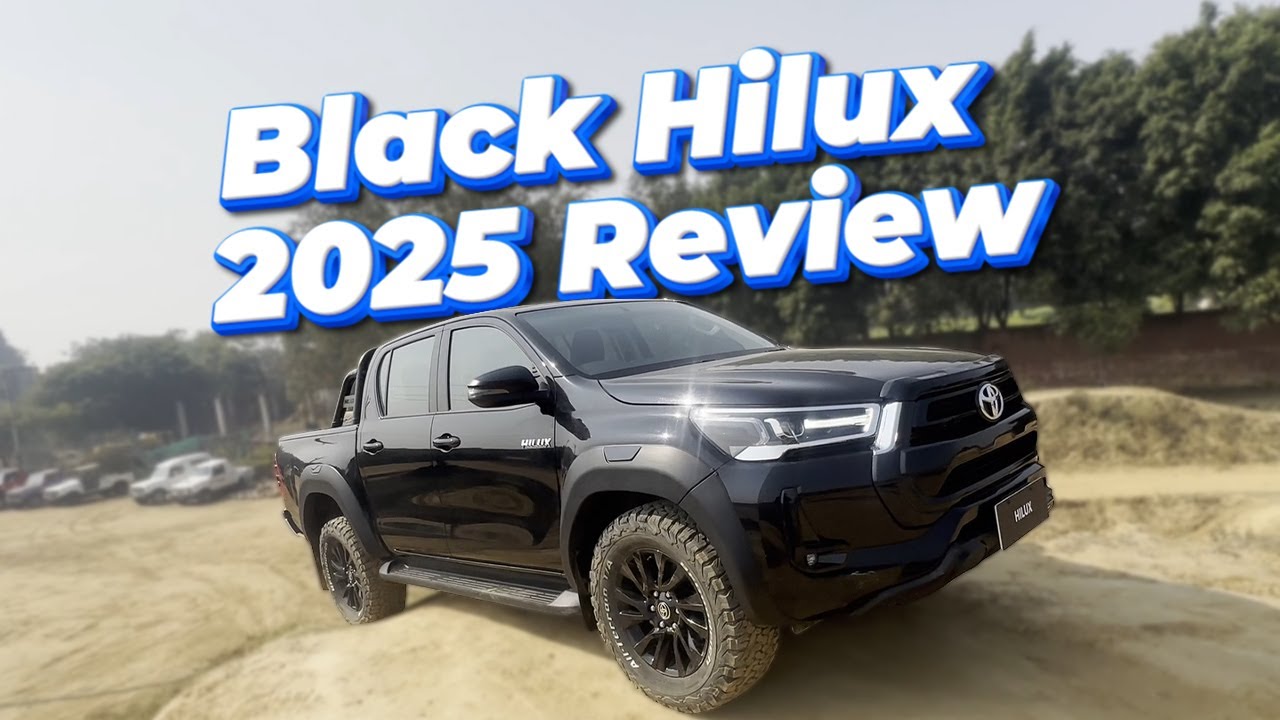 Black Hilux 2025 Review | Stock Hilux vs Modified Hilux