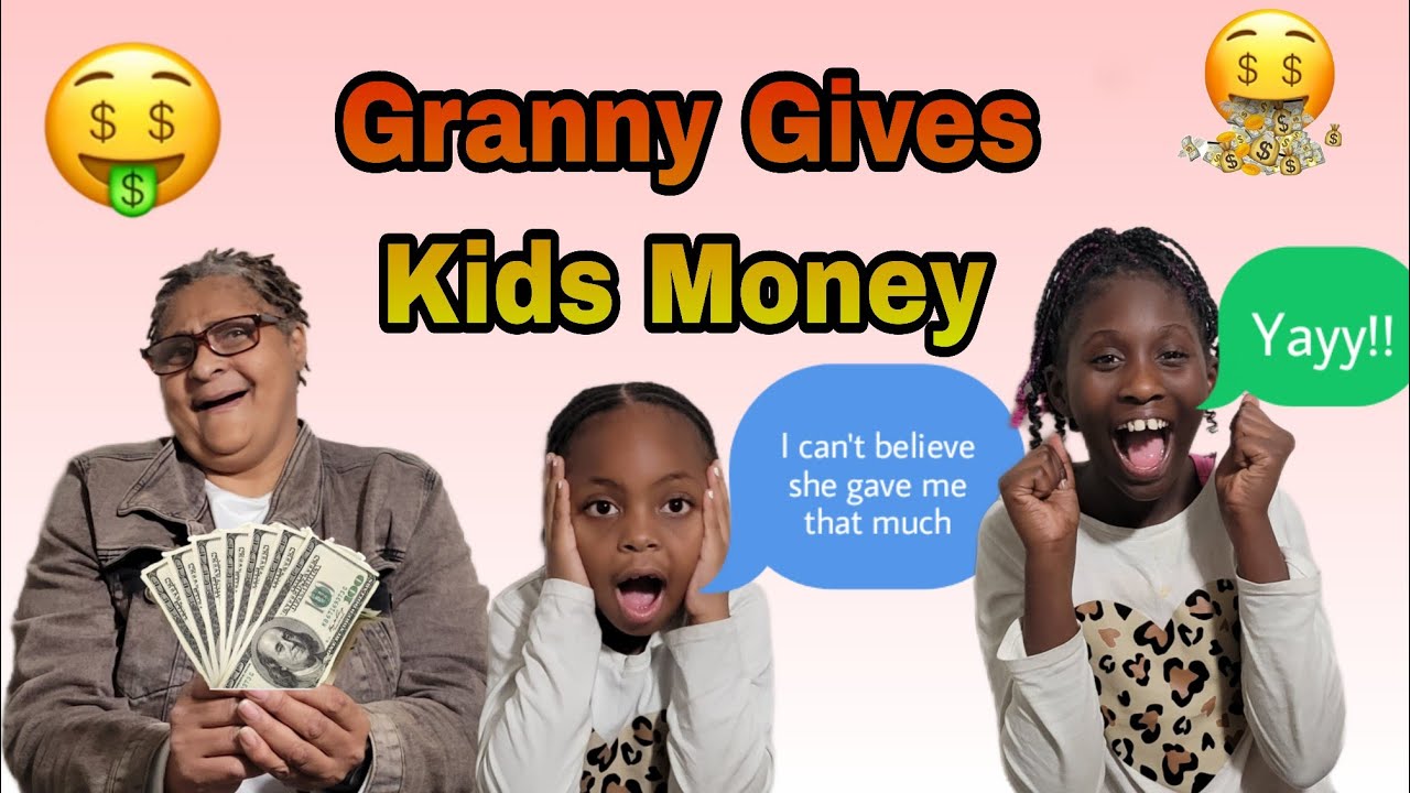OUR GRANDMA 👵🏾SURPRISED US WITH SOME  MONEY🤑🤑 TUNE IN TO SEE WHAT WE DO WITH IT!😍😍 #mustwatch