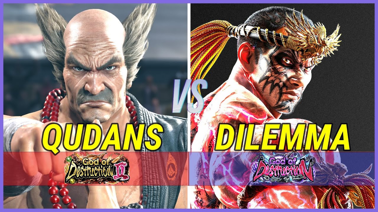 Tekken 8 | Qudans (Heihachi) vs Dilemma (Fahkumram) High Level Gameplay