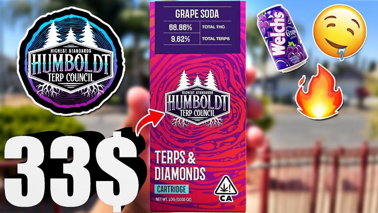 This GRAPE SODA has TERPS and DIAMONDS&hellip; | Humboldt Terp Council Grape Soda | Taxed Carts #7