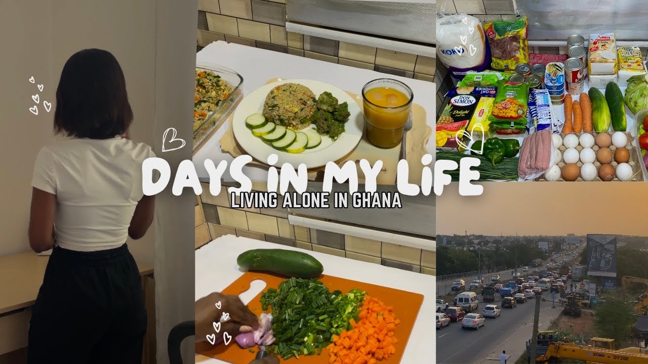Daily Life In Ghana |Living alone diaries|Grocery shopping,cooking |Days In My Life 2026