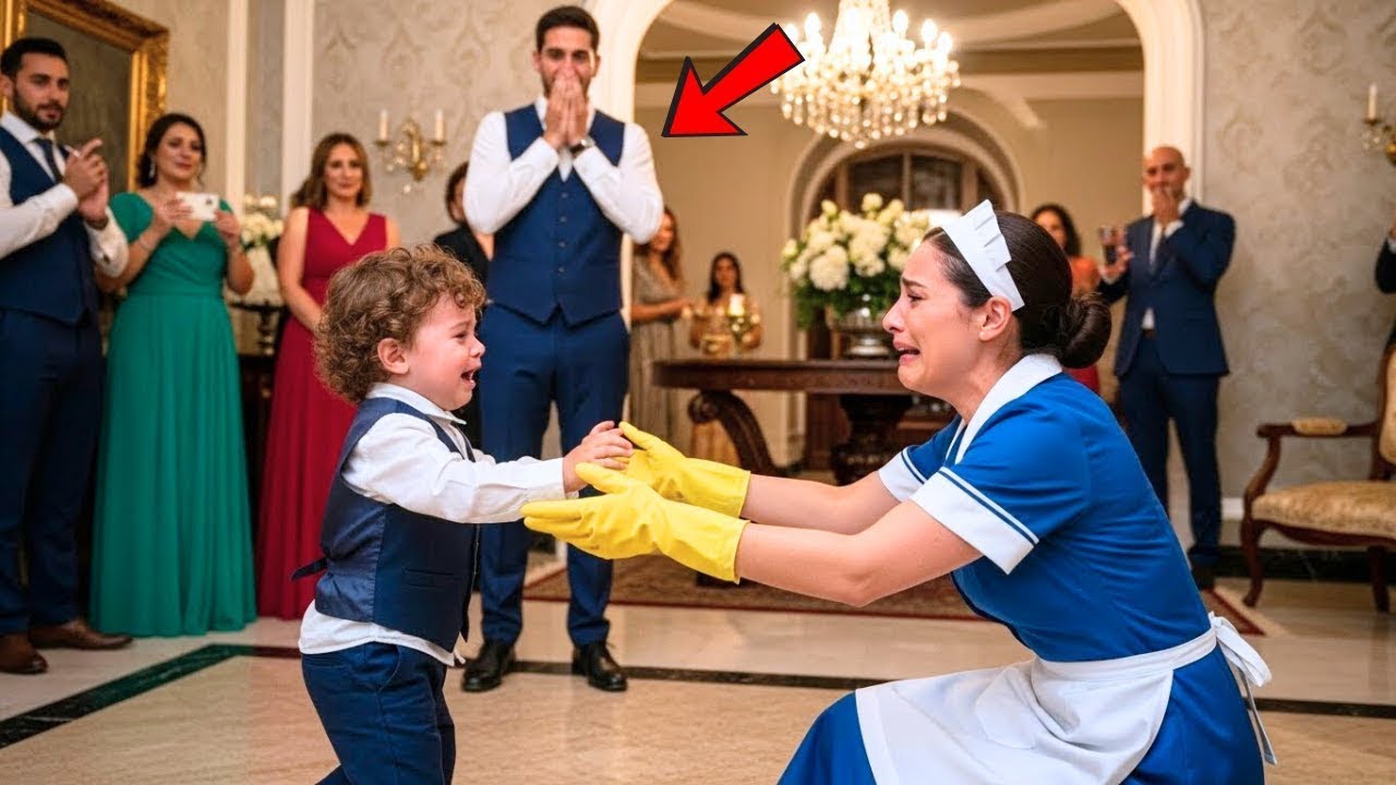 El Hijo Del Millonario Rompió En Llanto Al Ver A La Empleada    Sus Palabras Conmovieron A Todos