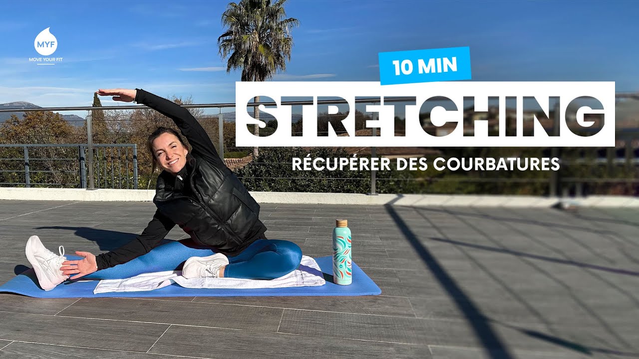 Stretching 🤸‍♂️ 10 min - Étirements - Récupérer des courbatures  - Jessica Mellet - Move Your Fit