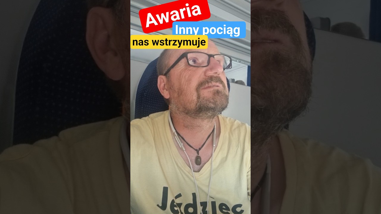 Tragedia na torach 😲 wr&oacute;cę, chyba jutro 😡Zaraz ludzie będą mdleć w nagrzanej konserwie