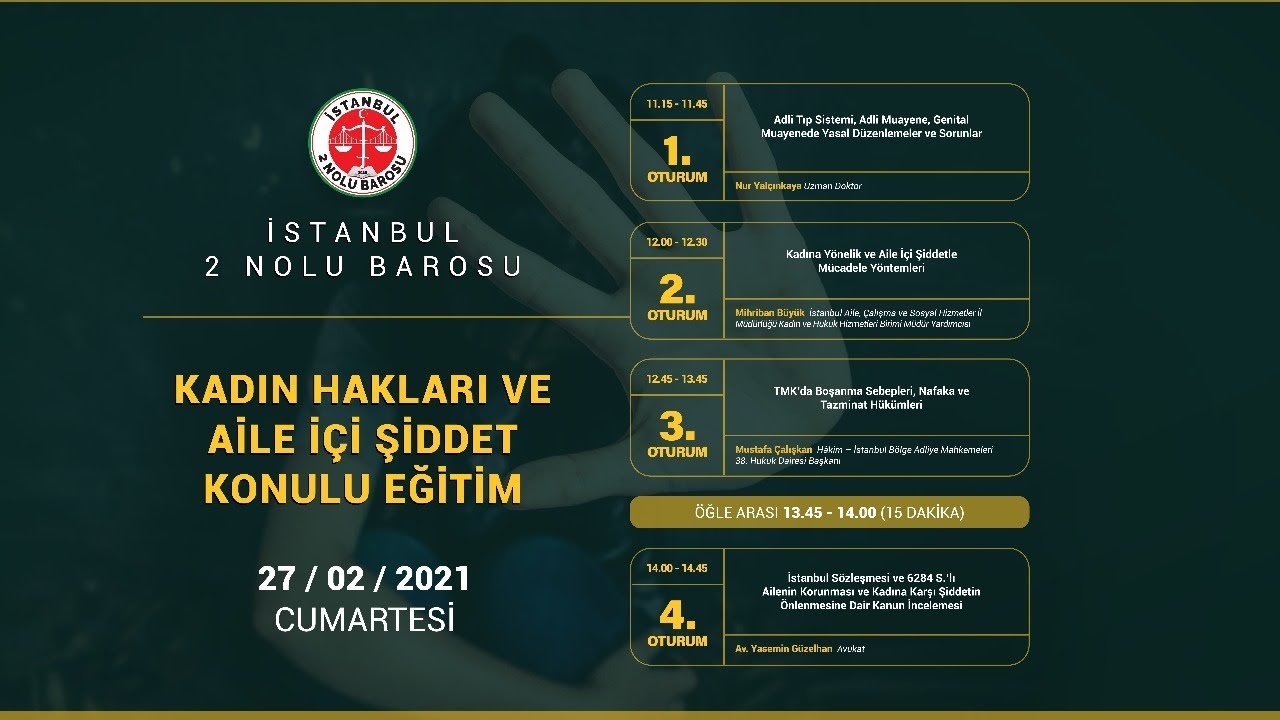 Kadın Hakları ve Aile İçi Şiddet Konulu Eğitim Programı