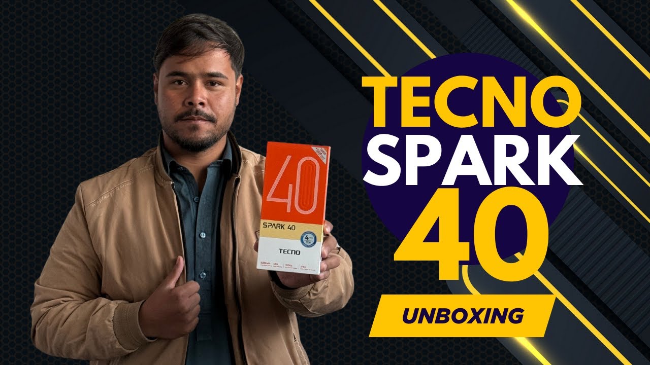Tecno Spark 40 Unboxing with Detailed Review || New Model 2025 💥