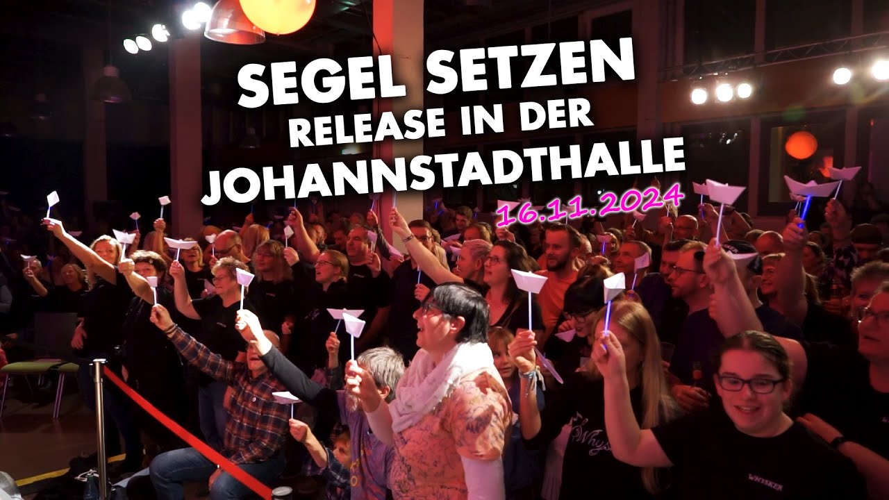 Segel setzen - Release in der JohannStadthalle