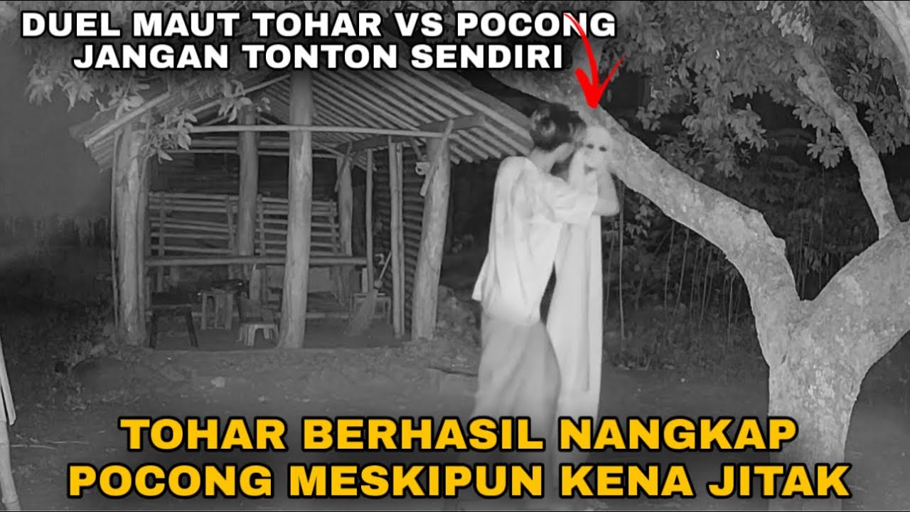UJINYALI TERGILA ! DI GUBUG POCONG TOHAR BERHASIL NGLUDAHIN POCONG ENDINGNYA NANGIS DI POJOKAN