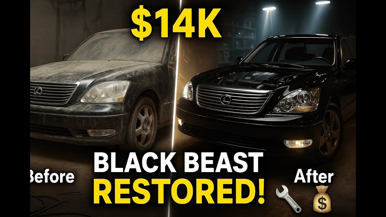 $14K Lexus LS430 V8 Overhaul 🔥 | 2 Months of Restoration Magic! #automobile #carrestoration #lexus