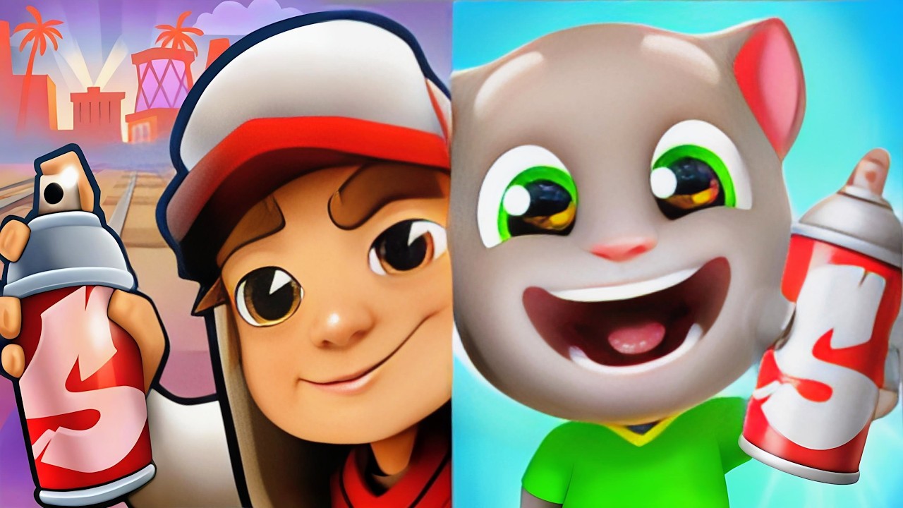 Subway Surfers 🆚 Talking Tom Gold Run Games Comparison
