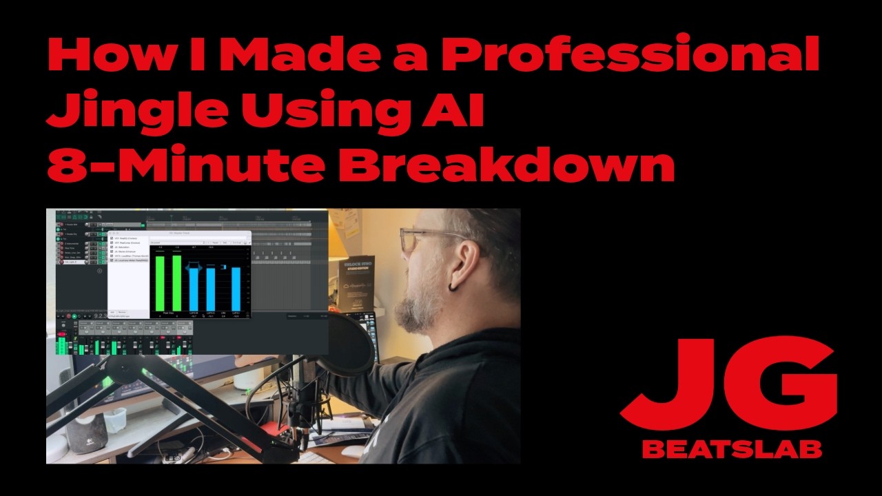 How I Made a Professional Jingle Using AI — 8-Minute Breakdown