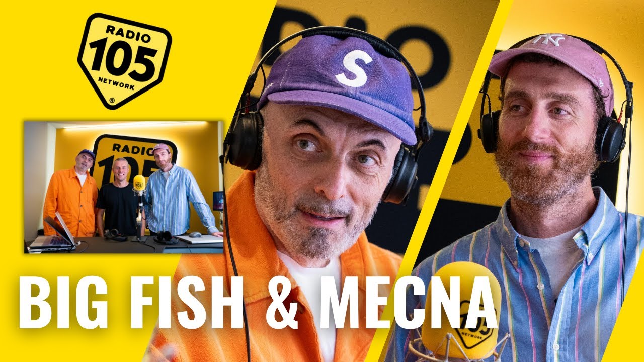 Big Fish e Mecna a 105 Mi Casa