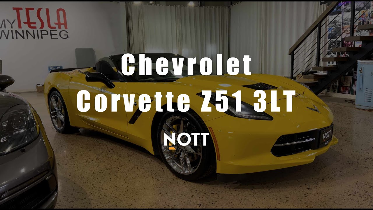 Chevrolet Corvette Z51 3LT 💛
