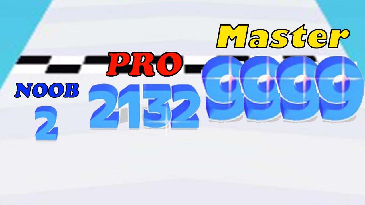 NUMBER MASTER (NOOB vs PRO vs MASTER)