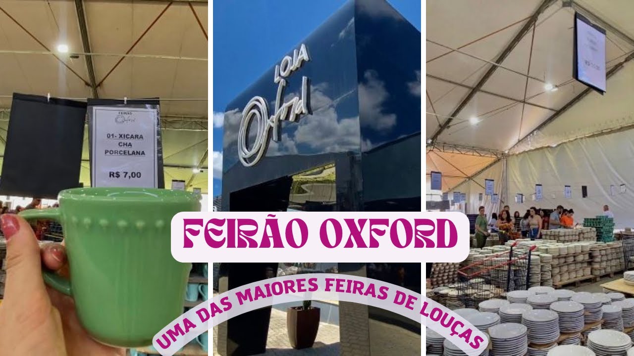 FEIRÃO DA OXFORD | UMAS DAS MAIORES FEIRAS DE LOUÇAS DO ES