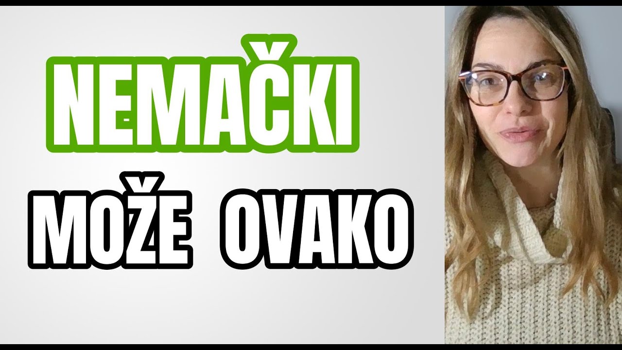 NEMAČKI - OVAKO SE UČI BRŽE I LAKŠE - VOKABULAR I GRAMATIKA NA LAKŠI NAČIN