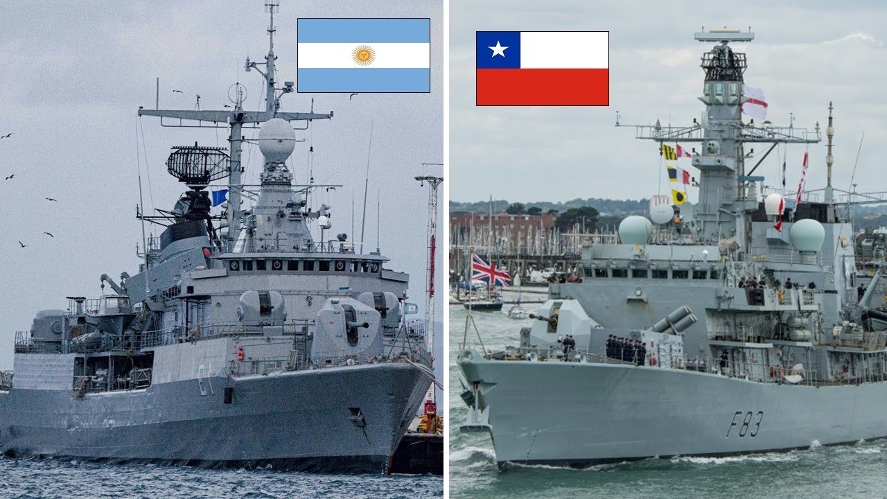 Buques de Guerra Argentinos vs Buques de Guerra Chilenos ¿Cuáles son los Mejores?