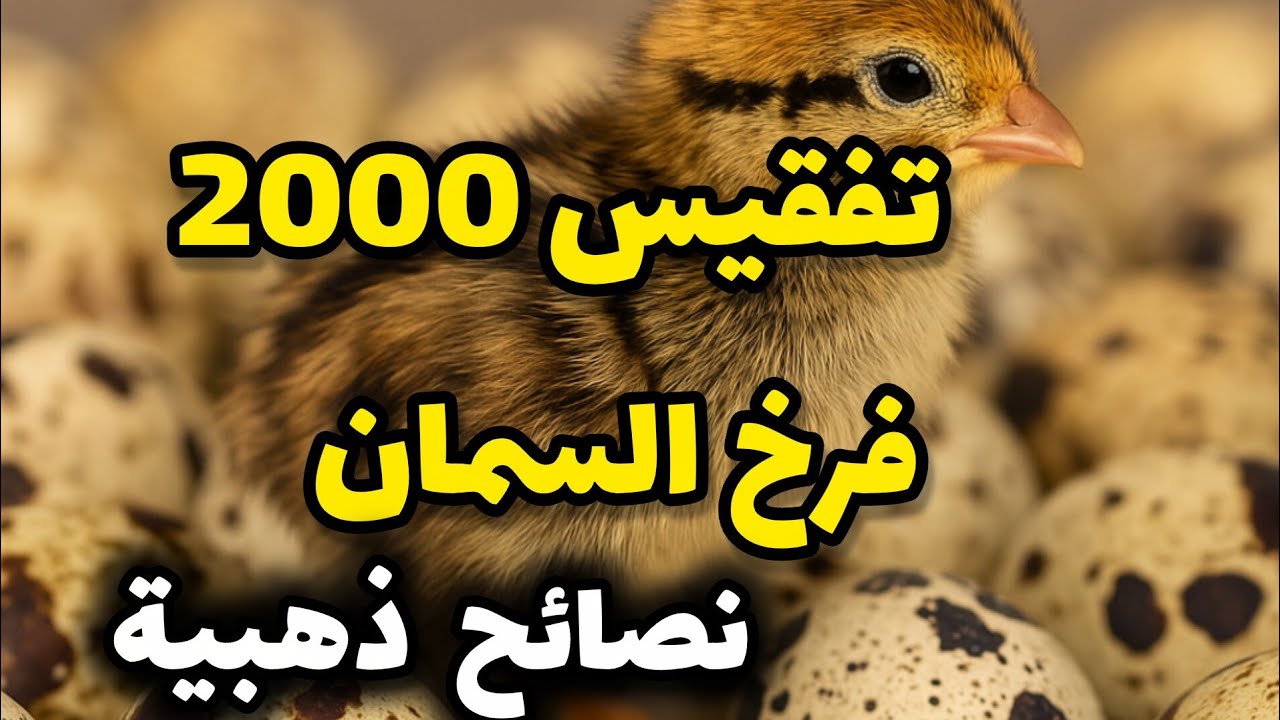 أسرار تفقيس بيض السمان بالمنزل  نتائج مبهرة