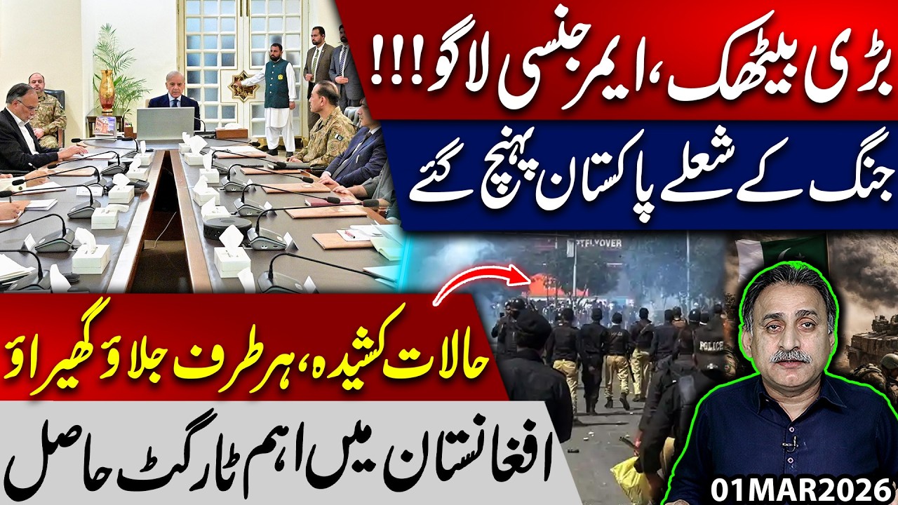 Iran War I Protest erupt in Pakistan I Emergency imposed I lethal attacks on Afghanistan by Pak Army