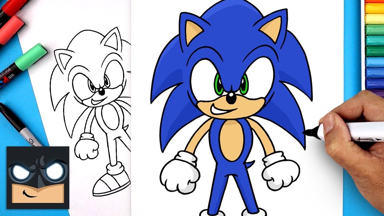 How to Draw Sonic the Hedgehog