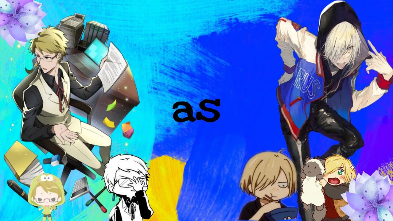 BSD reacts to Kunikida as Yuri Plisetsky (OG Idea)|[credits in the description]|BSD x YOI| CJ Riker