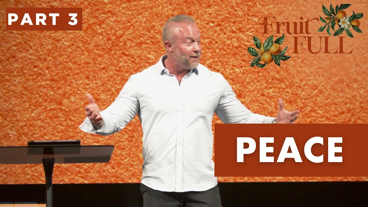 The fruit of peace is proof of a mind consumed with the God of peace