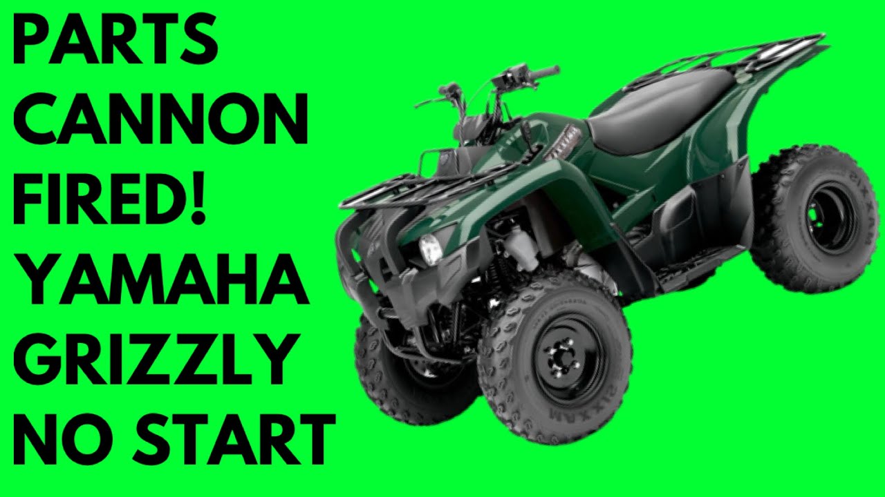 YAMAHA GRIZZLY 300 WONT START / STAY RUNNING (PARTS CANNON FIRED!)