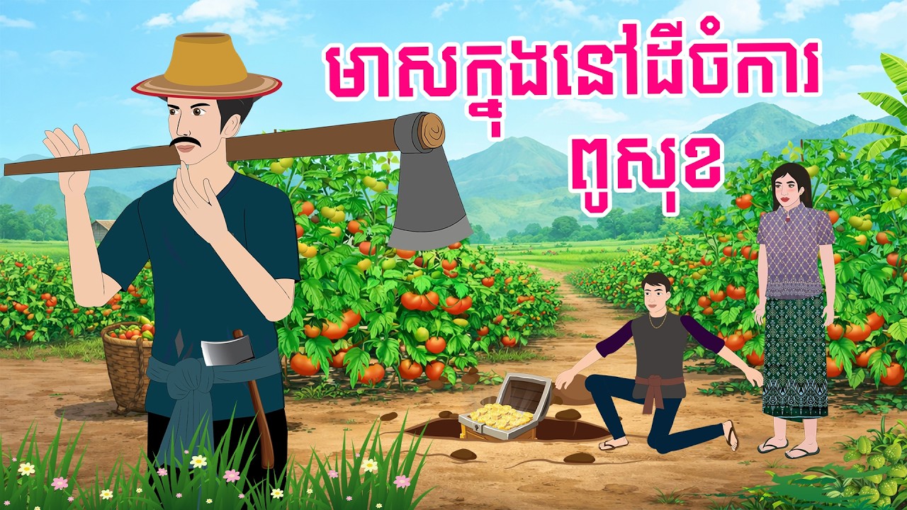 នាងប្រពន្ធល្ងង់ រឿងតុក្កតាខ្មែរ - Story In Khmer By Tola Film #តុក្កតាខ្មែរល្អមើល #cartoon