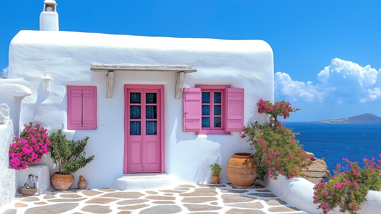 Naxos Greece 🇬🇷  • 4K HDR Walking Tour • Νάξος Ελλάδα 
