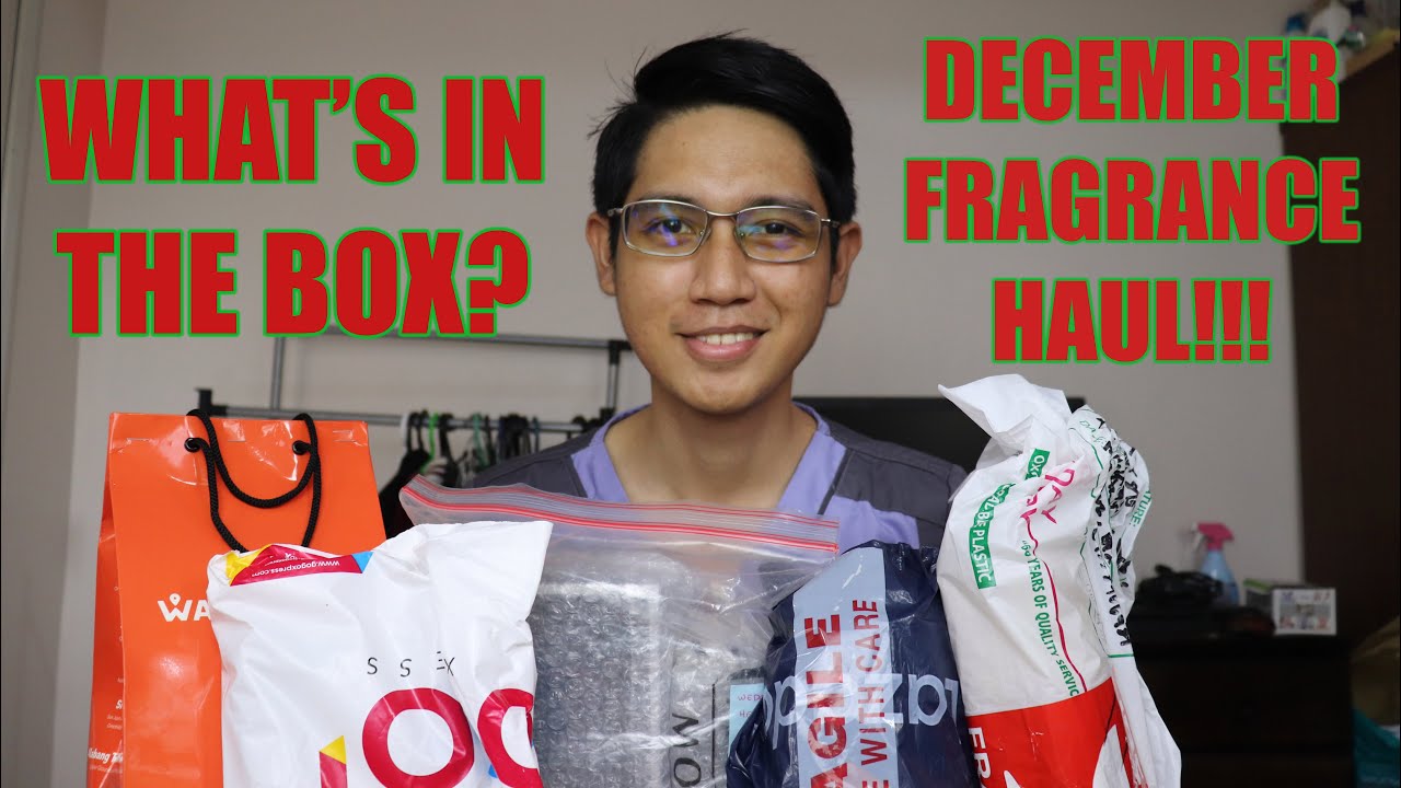 December 2021 Fragrance Haul! Unboxing, Unpackaging & First Impressions