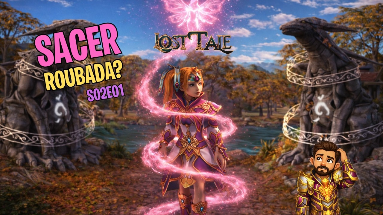 Se eu começasse hoje, faria Sacer ? 💜 Server LOST TALE S02E02 #pristontale #priston