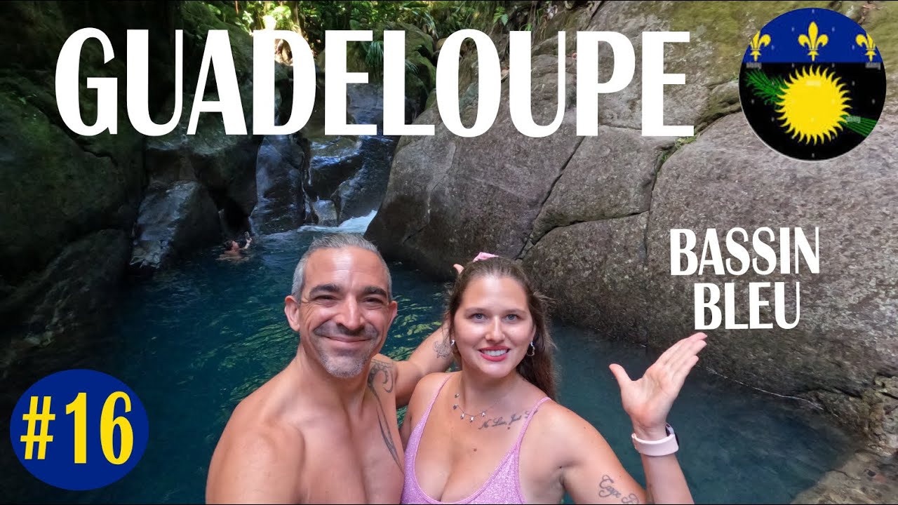 Exploration du Paradis: Bassin Bleu, Bain des amours en Guadeloupe + Dégustation D'Agoulou !