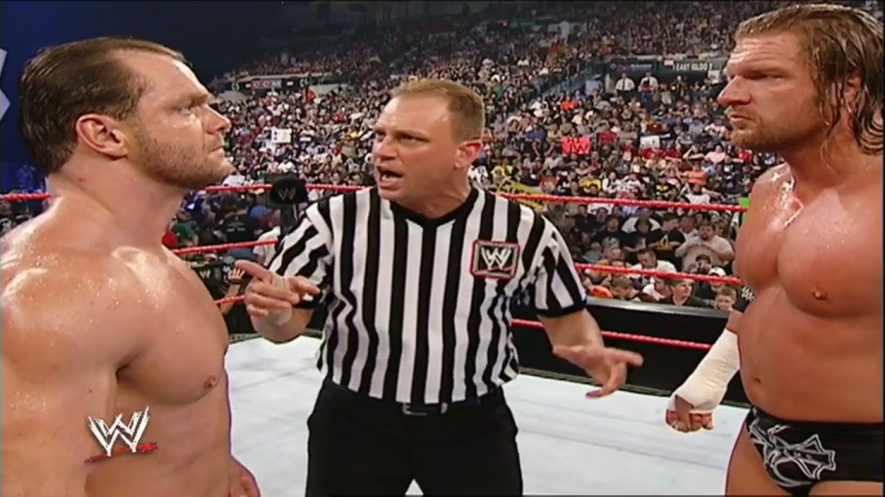 Triple H vs Chris Benoit World Title Iron Man Match - Raw 26/7/04 (1/5)