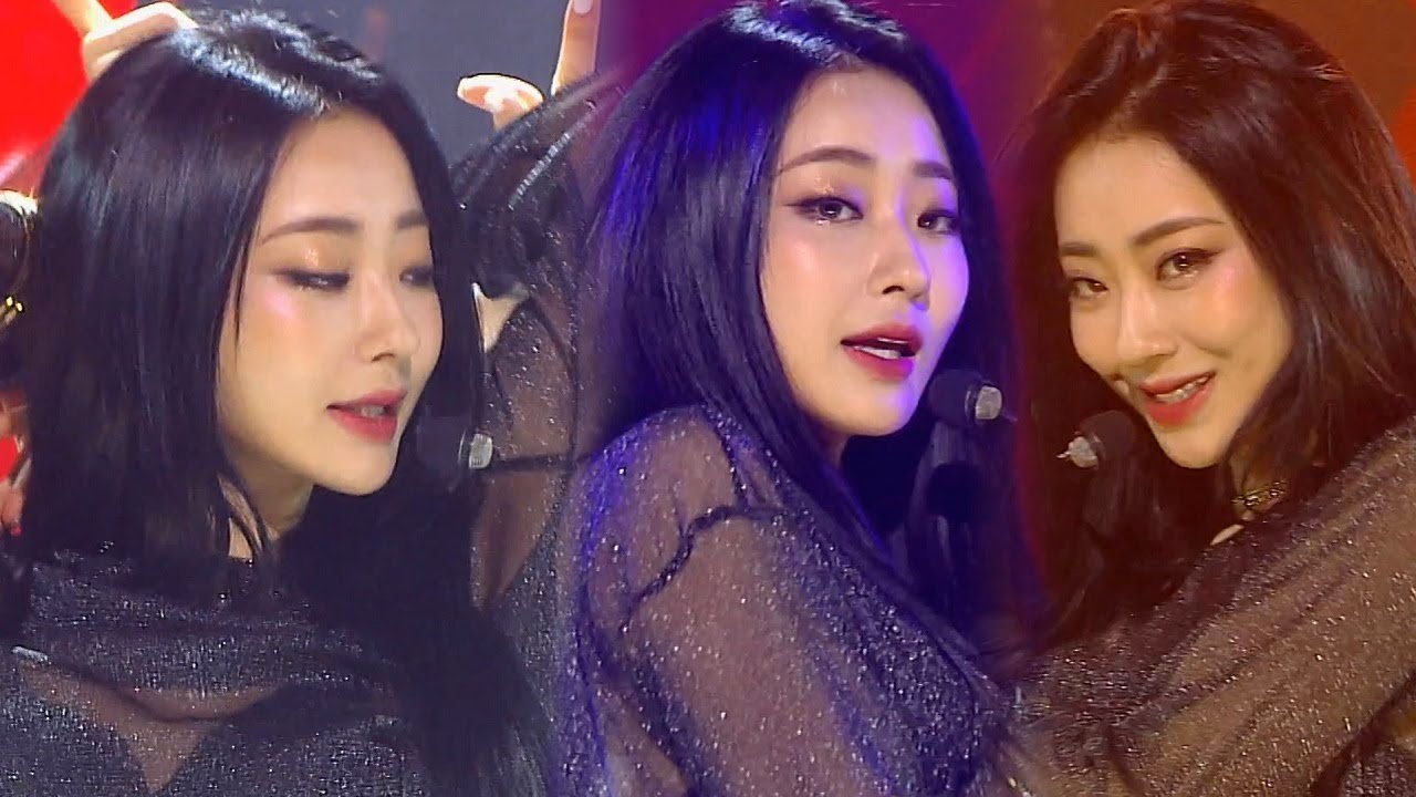 "Debut Stage" GYEONG REE (Финансы) - BLUE MOON (Прошлая ночь) @ Популярная песня Inkigayo 20180708