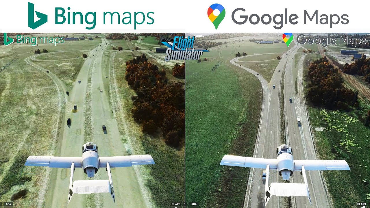 Новый мод Google Maps для FS2020, доступный по всему миру!