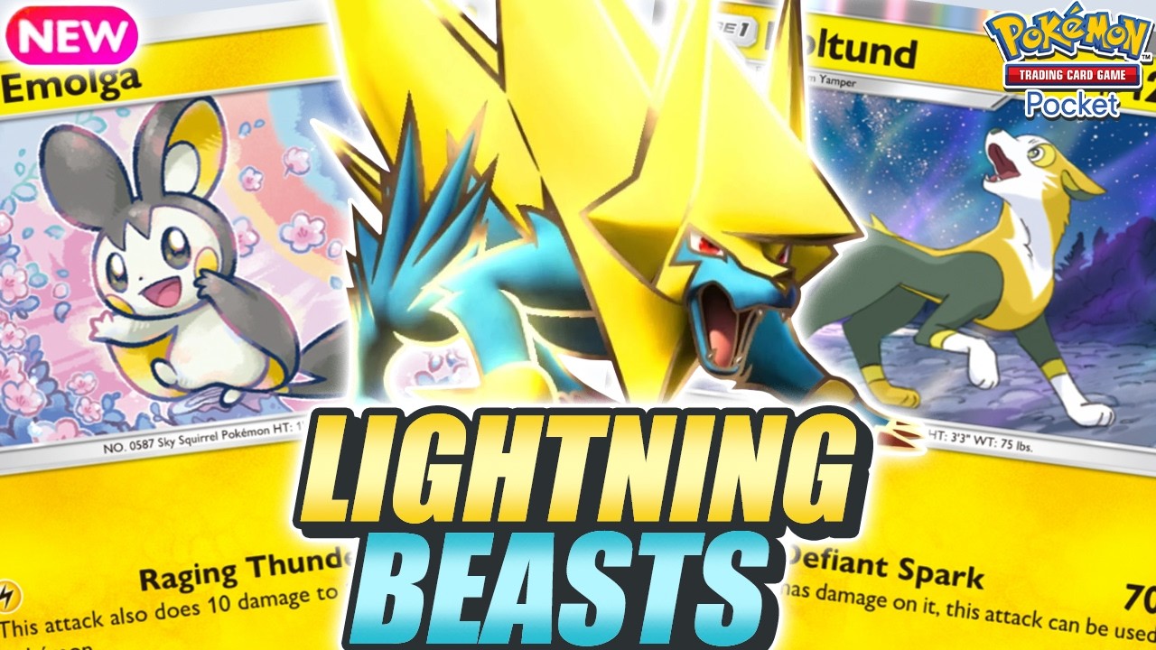 LIGHTNING FAST ! MEGA MANECTRIC & BOLTUND Are Super Aggressive in Emblem Event - Pokemon TCG Pocket