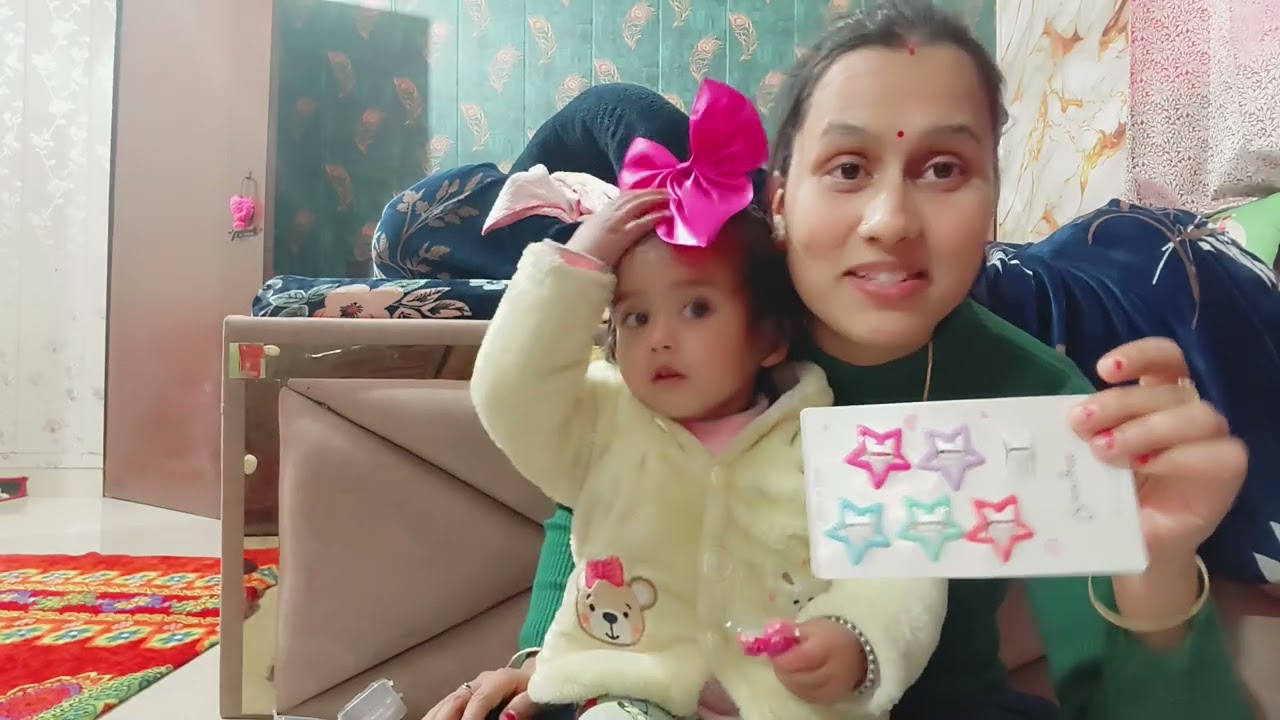 Day 25: Dressup with my 2 year old😅❤️🧿 #babitaMundepi #babyvlog #dailyvlog #momlife