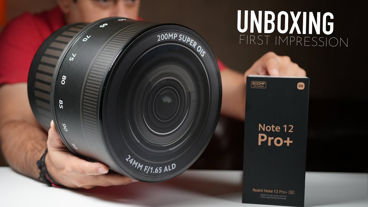 Redmi Note 12 Pro Plus 5G special unboxing plus first impression