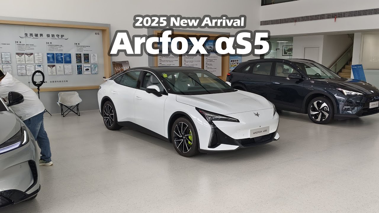 2025 New Arcfox Alpha S5 αS5 Max - Big Bear Test Car