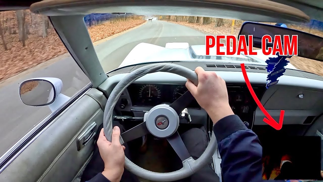 1982 Corvette Crossfire Injection • POV Driving Experience with my Dad • Pedal Cam