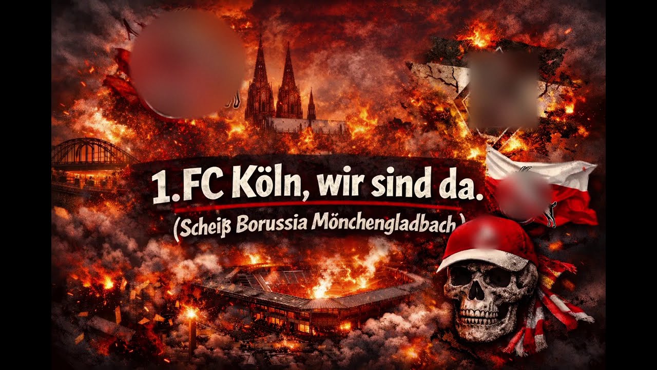 1. FC Köln, wir sind da (Scheiß Borussia Mönchengladbach) (KölnBeats)