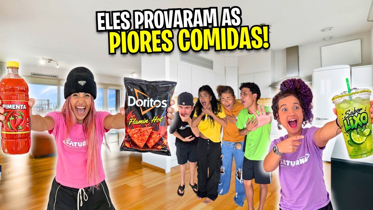 PROVANDO COISAS ASI&Aacute;TICAS * O Fidelisx vomitou!
