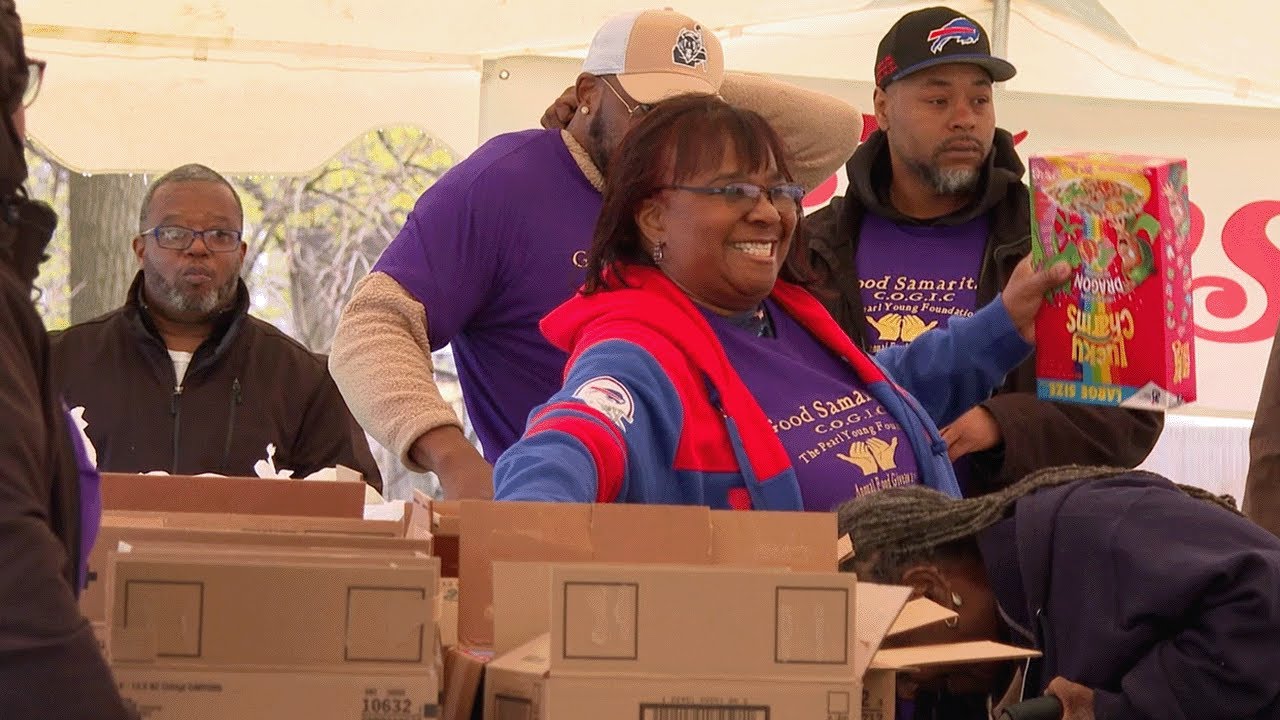 'May 14th is not her legacy': Pearl Young Foundation hosts annual food giveaway