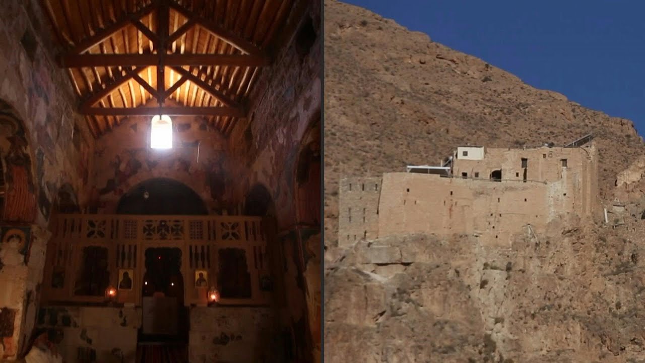 دير مار موسى الحبشي في سوريا ينتظر زواره بعد سنوات من العزلة | AFP